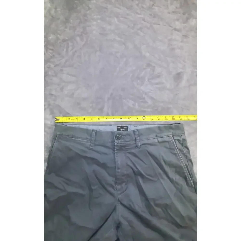J.Crew Pants Mens Sz 32x32 Stretch 484 Chino Slim Fit Stretch Gray Casual C27-51